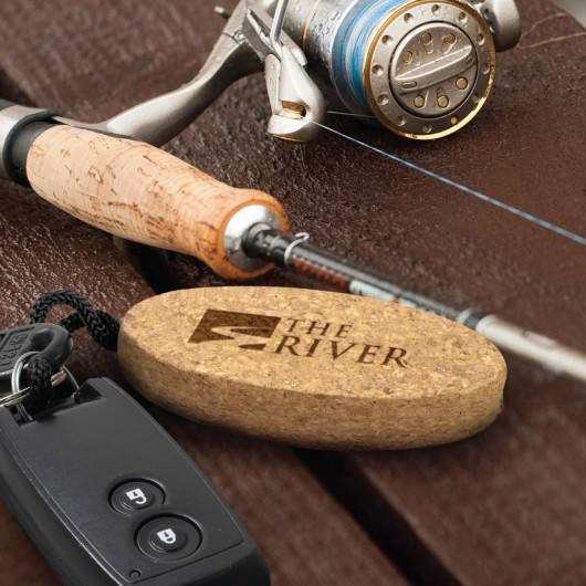 Cork Floating Keyring Lifestyle Photo